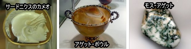 アゲット Agate メノウ 組成 特徴 歴史 産地など宝石のスペックを写真や動画で学ぶ